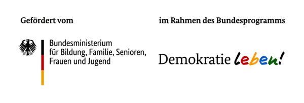 Wortbildmarke des Bundesministeriums für Bildung, Familie, Senioren, Frauen und Jugend mit Förderzusatz